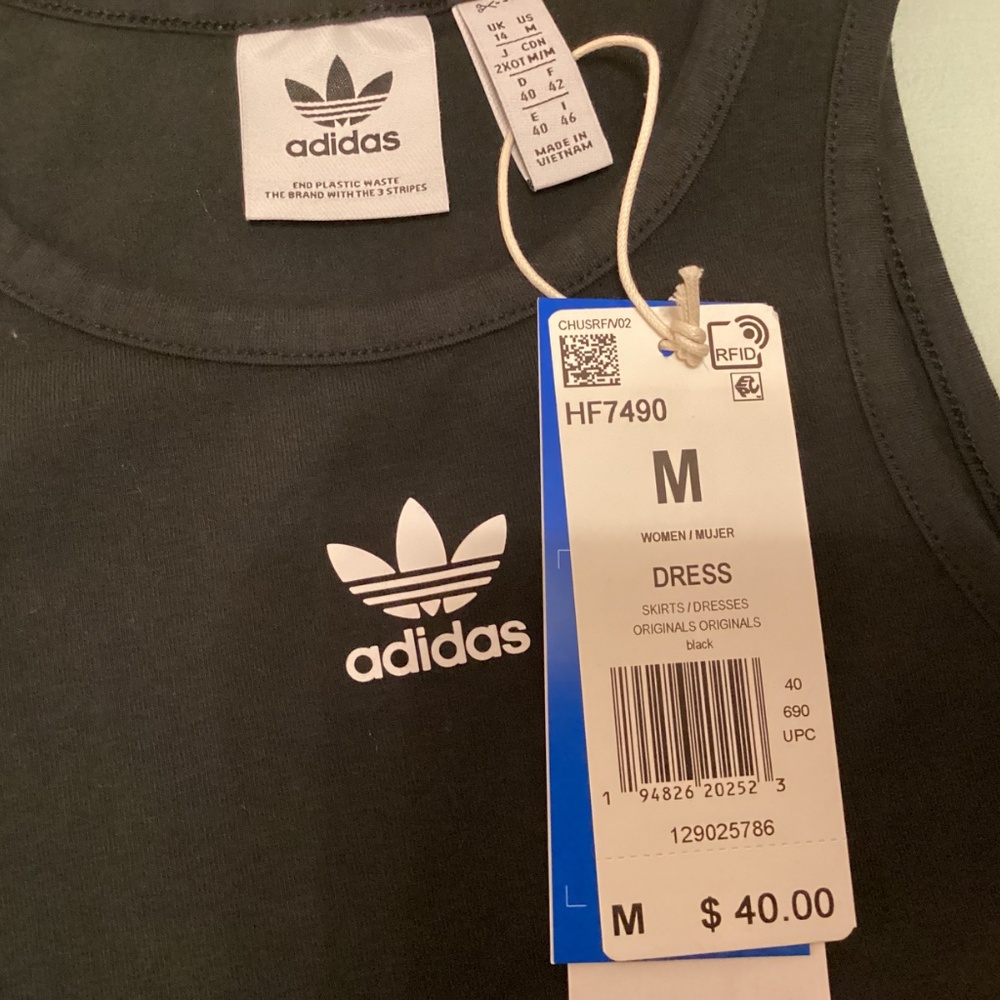 Adidas dress, NEW - Picture 3 of 5